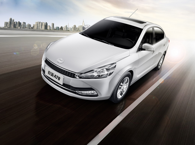 6.48—8.78万元 骏派A70颠覆传统云端上市