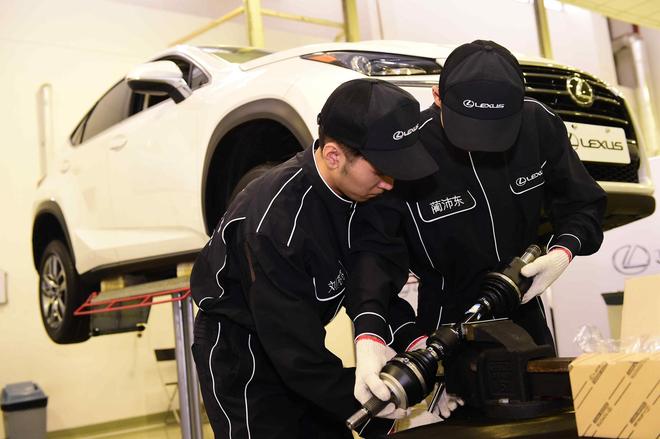 2016雷克萨斯中国售后服务技能大赛保养科目比赛