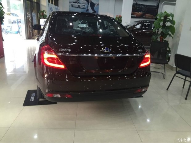 外观内饰更时尚 曝帝豪百万纪念版实车