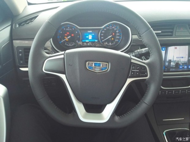 外观内饰更时尚 曝帝豪百万纪念版实车