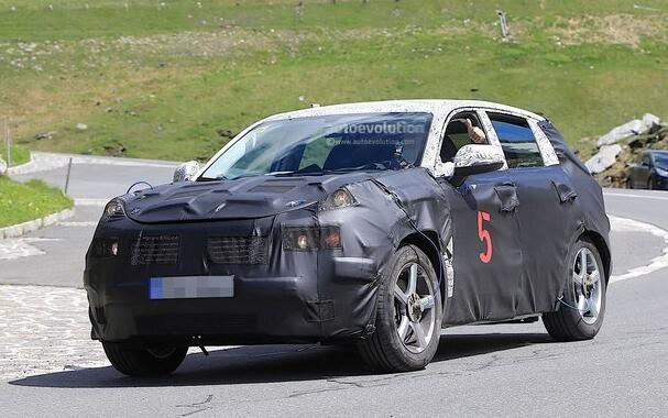 之前发布的谍照图