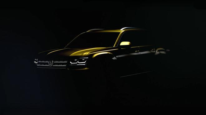 11月相见 大众全新中型SUV预告图发布