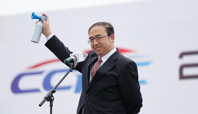 中国汽车研究中心党委于书记启动2016中国量产车性能大赛大丰站决赛号角