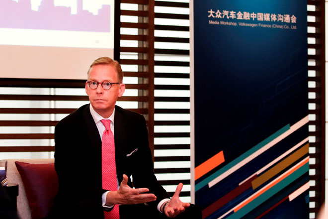 大众汽车金融中国的首席执行官兼总经理科瑞爵