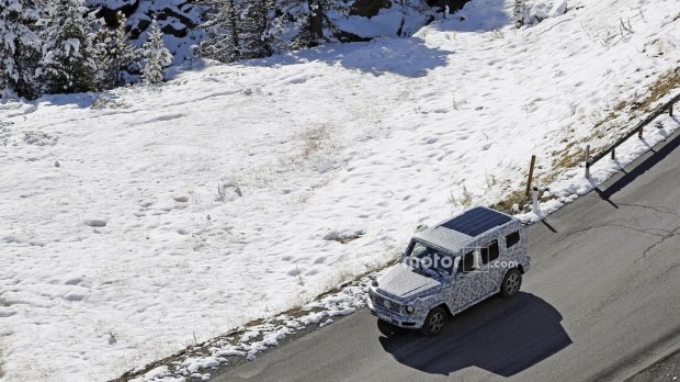 或减重408公斤 新一代奔驰G级谍照曝光