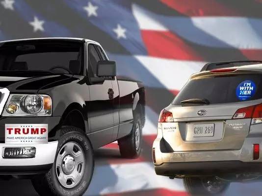 数说|大选趣闻:希拉里是SUV 川普是皮卡