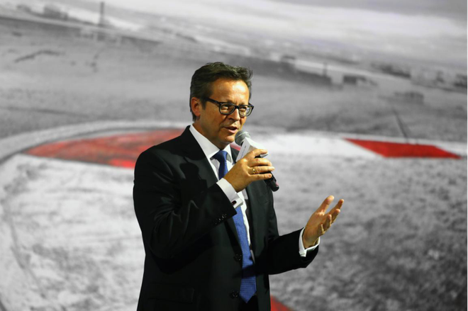 一汽-大众奥迪销售事业部总经理任思明先生在奥迪英雄之夜颁奖晚会致辞