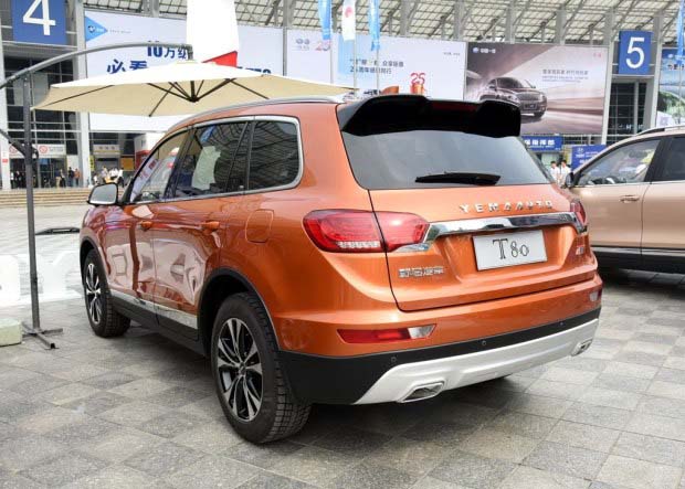 野马T80配置信息曝光 标配电子手刹等