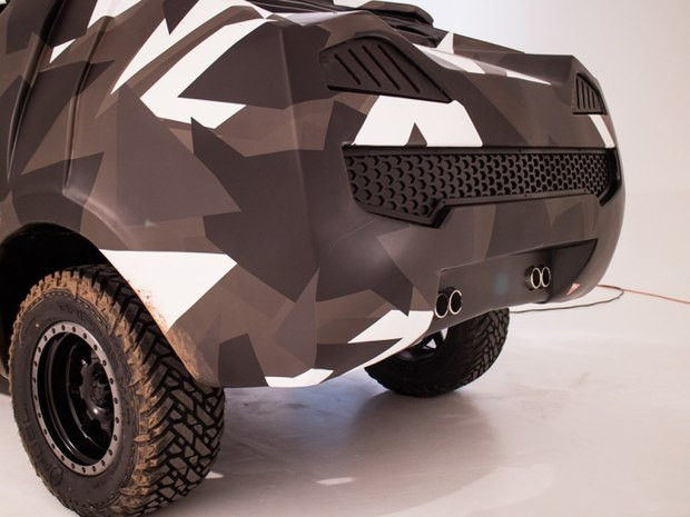 现实的狂暴之路 大众Korama概念车官图