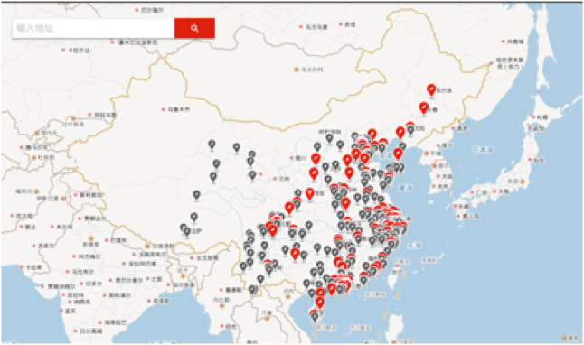 特斯拉充电网络遍布中国