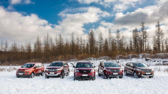 福特撼路者冰雪试驾 挑战最困难试驾路线