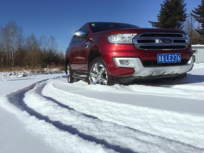 福特撼路者冰雪试驾 挑战最困难试驾路线