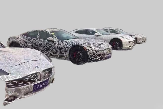 或明年引进 Karma Revero混动跑车谍照