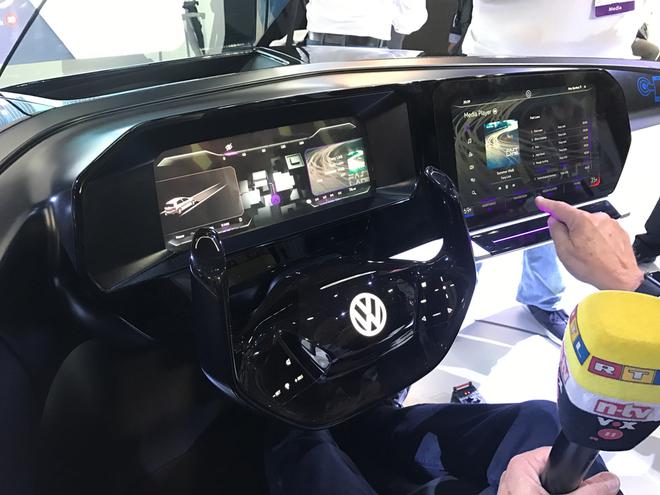 大众发数字座舱概念产品 展示视觉追踪技术
