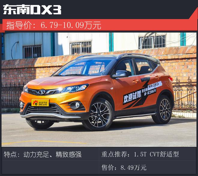 4AT太落后 8万元靠谱自动挡SUV推荐