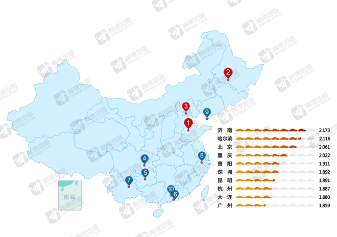 从交通出行大数据看 你远不如别人勤奋！