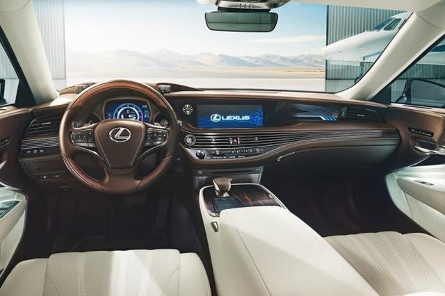 日内瓦车展首发 新雷克萨斯LS 500h官图