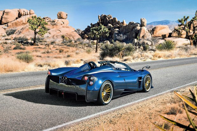 行走的艺术品 帕加尼Huayra敞篷版官图