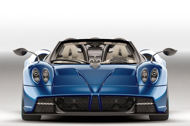 行走的艺术品 帕加尼Huayra敞篷版官图