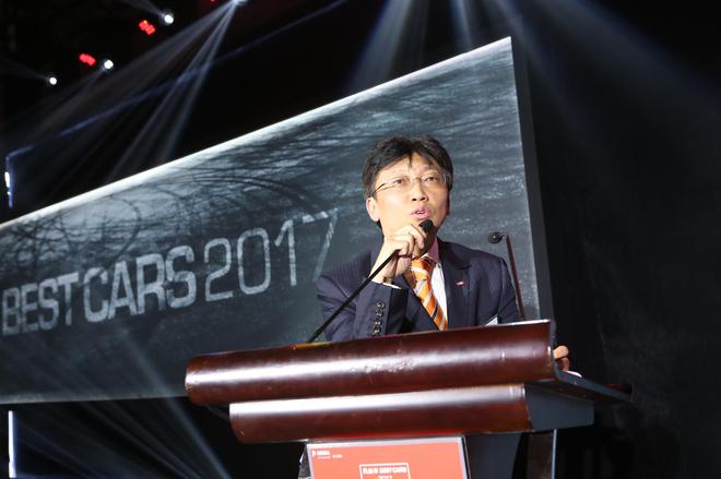 ams车评中国创始人、总裁 ams驭动力董事长吴峥先生做风云车2017调研报告分析