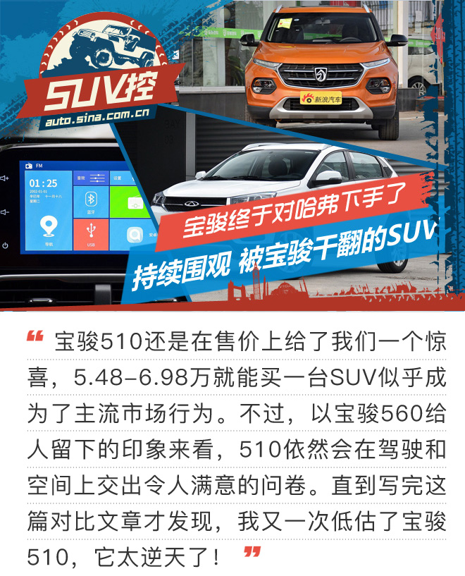 SUV控：持续围观 被宝骏干翻的SUV