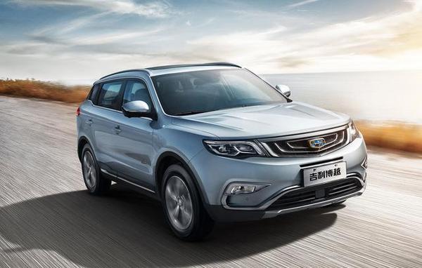 吉利2月销量同比增长167% SUV销量达3.8万
