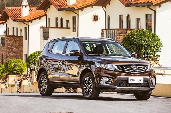 吉利2月销量同比增长167% SUV销量达3.8万