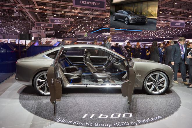 日内瓦车展 正道H600电驱动概念车首次发布