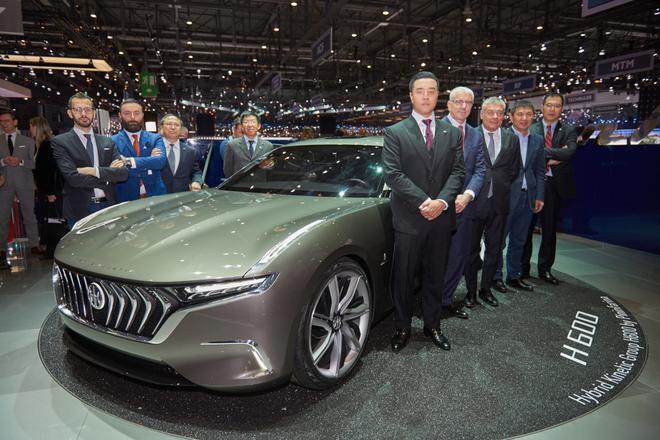 日内瓦车展 正道H600电驱动概念车首次发布