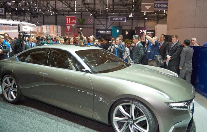 日内瓦车展 正道H600电驱动概念车首次发布