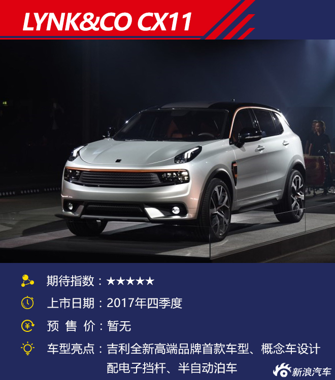 2017上海车展：值得期待的SUV盘点