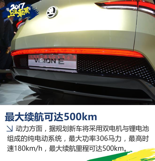 上海车展新车解析 斯柯达VISION E概念车