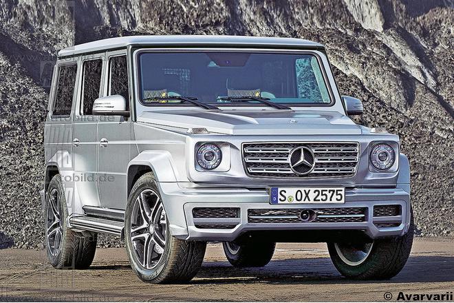 全新一代奔驰G级效果图曝光 9月将发布