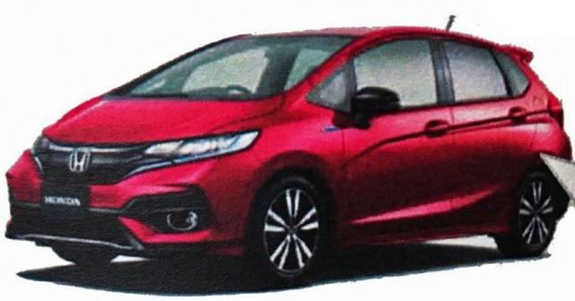 海外版本田改款飞度曝光 新前脸设计