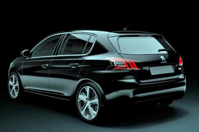 标致新款308海外版官图发布 与国内一样