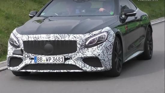 更加运动 中期改款AMG S 63 Coupe谍照