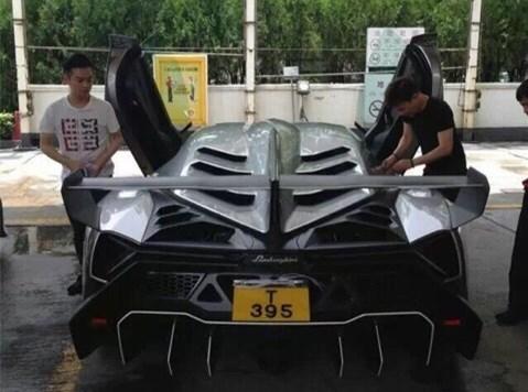 5500万的车真好看  全球仅3台的兰博基尼