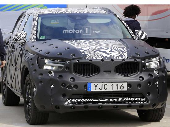 沃尔沃XC40内饰谍照首次曝光 将2018年投产