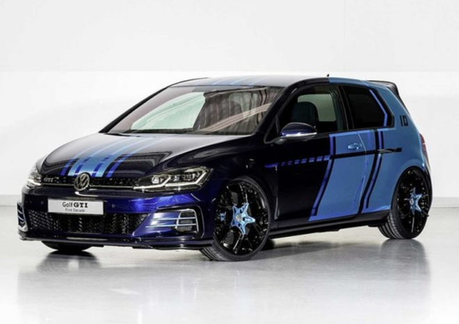 学徒工作品 大众两款高尔夫概念车官图 