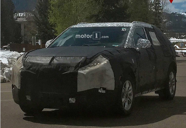 雪佛兰全新SUV谍照曝光 定位高于创酷