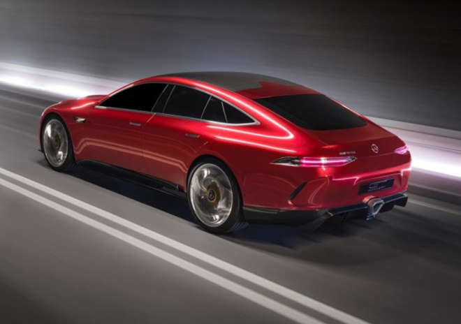 四门轿跑雏形 AMG GT概念车将国内亮相