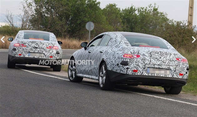 奔驰新CLS路试谍照曝光 法兰克福车展亮相