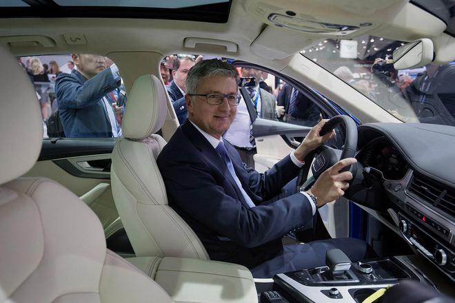 奥迪CEO施泰德任期或不到2020年