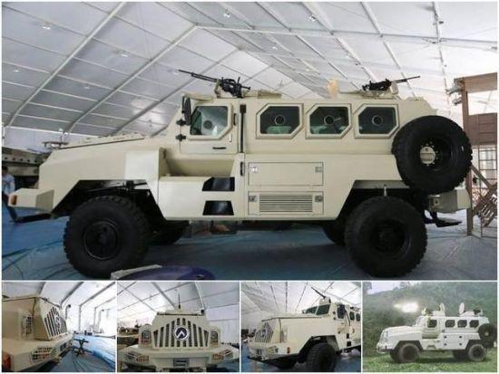 中国出口防雷车被30公斤炸弹炸翻，车内6人全员幸存