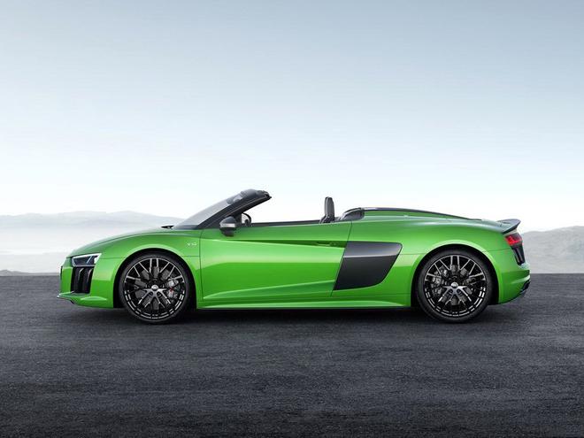 奥迪R8 V10 plus敞篷版官图 3.3s破百