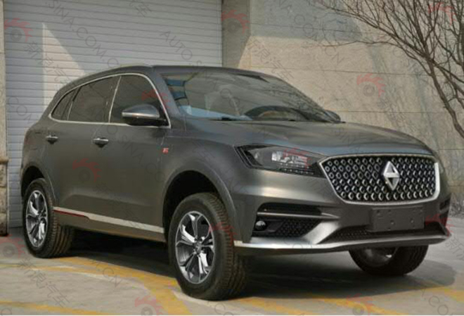 宝沃BX7 TS申报图曝光 更运动的外观