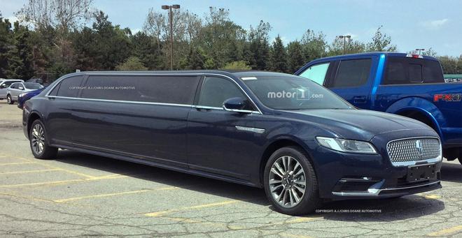 想低调都难 30万神秘加长版林肯大陆曝光