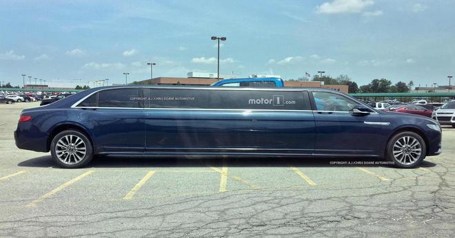 想低调都难 30万神秘加长版林肯大陆曝光