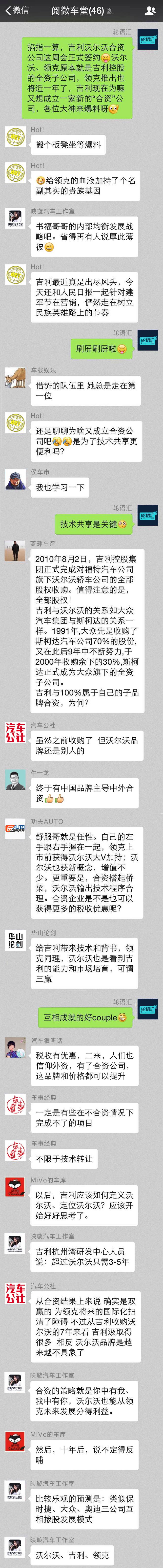 你看懂吉利沃尔沃合资了吗