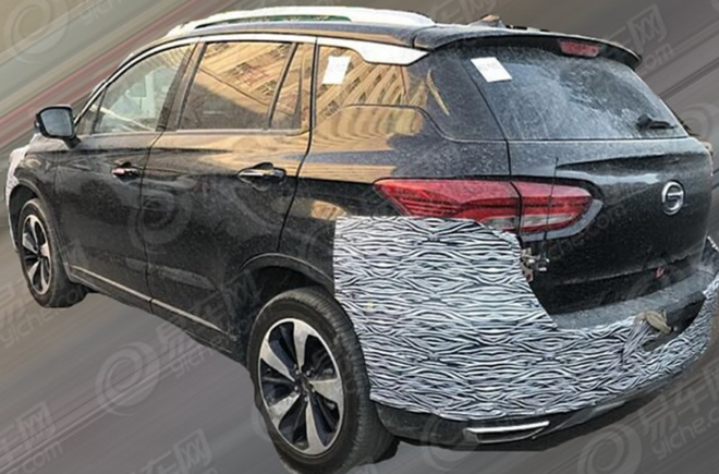 广汽传祺新款GS4谍照曝光 内外换新